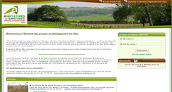 Desktop Screenshot of agriculture-de-groupe60.fr